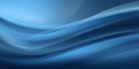 Naklejka premium Blue abstract background featuring layered textures and soft flowing lines.