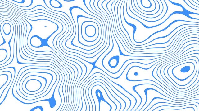 Blue and white abstract topography pattern suitable for backgrounds, textiles, wallpapers, and digital designs in modern and minimalist themes.