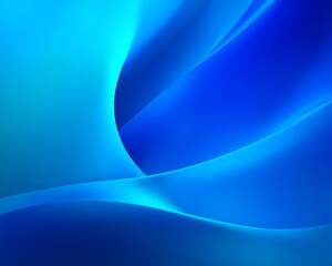Blue abstract background with smooth gradients and vibrant tones.