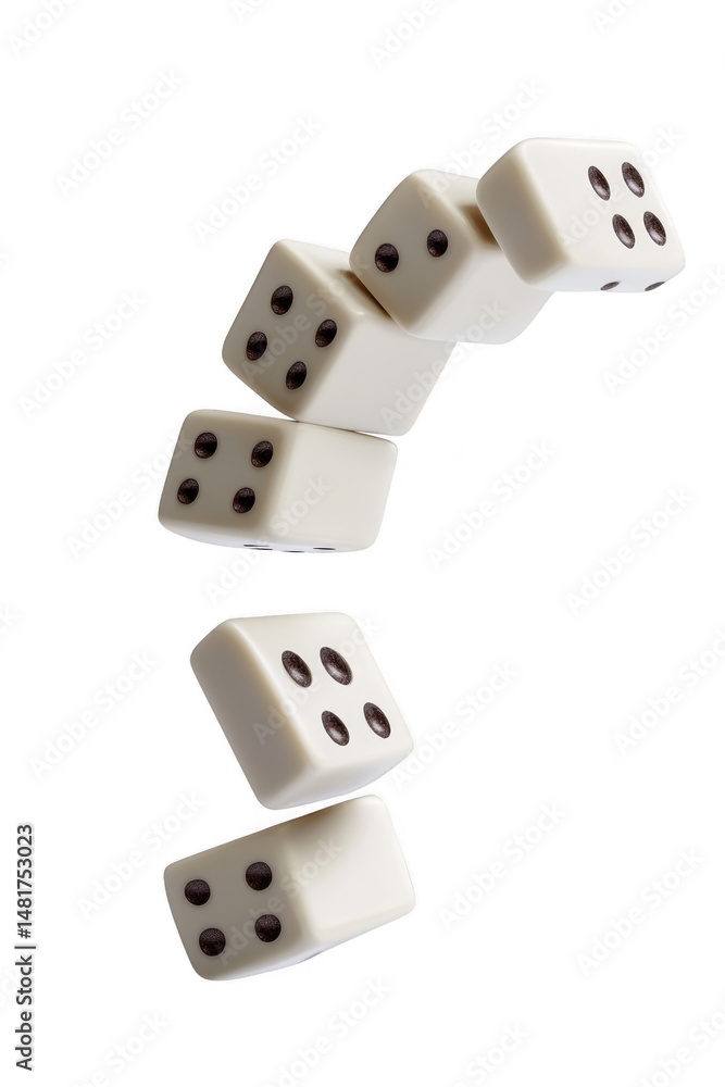 Poster rolling dice game action tabletop setting photography indoor environment close-up view chance and st
