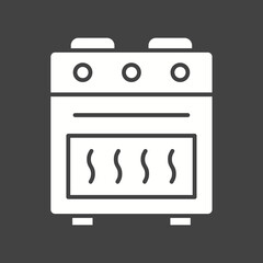 Cooking on Stove icon vector image. Suitable for mobile apps, web apps and print media.