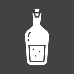 Flask icon vector image. Suitable for mobile apps, web apps and print media.