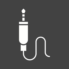 Headphones Pin icon vector image. Suitable for mobile apps, web apps and print media.