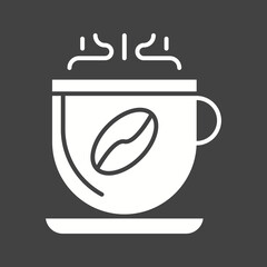 Hot Coffee icon vector image. Suitable for mobile apps, web apps and print media.
