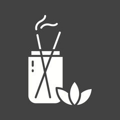 Joss Sticks icon vector image. Suitable for mobile apps, web apps and print media.