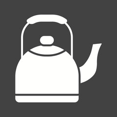Old Style Kettle icon vector image. Suitable for mobile apps, web apps and print media.