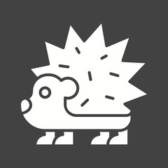 Pet Hedgehog icon vector image. Suitable for mobile apps, web apps and print media.