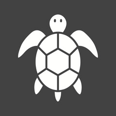 Obraz premium Pet Turtle icon vector image. Suitable for mobile apps, web apps and print media.