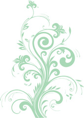 Beautiful flower art and mandala vector design