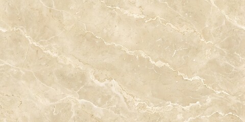 Classic Beige Marble Texture with Soft Vein Patterns for Timeless Interior Design and Decor