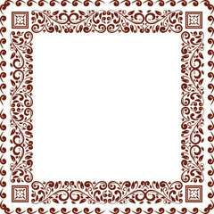 Beautiful flower art and mandala vector design