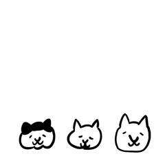 猫の顔