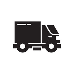 delivery truck glyph