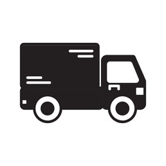 delivery truck glyph