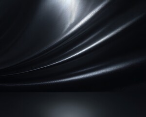 Dark abstract background with modern minimalism and light and shadow.
