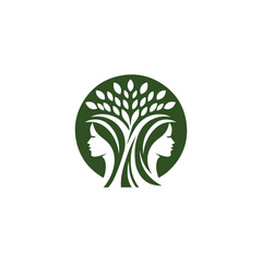 Women tree logo