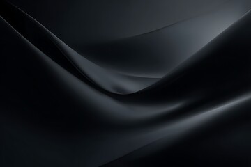 Obraz premium Dark abstract background with smooth gradients and crisp edges.
