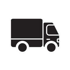 delivery truck glyph