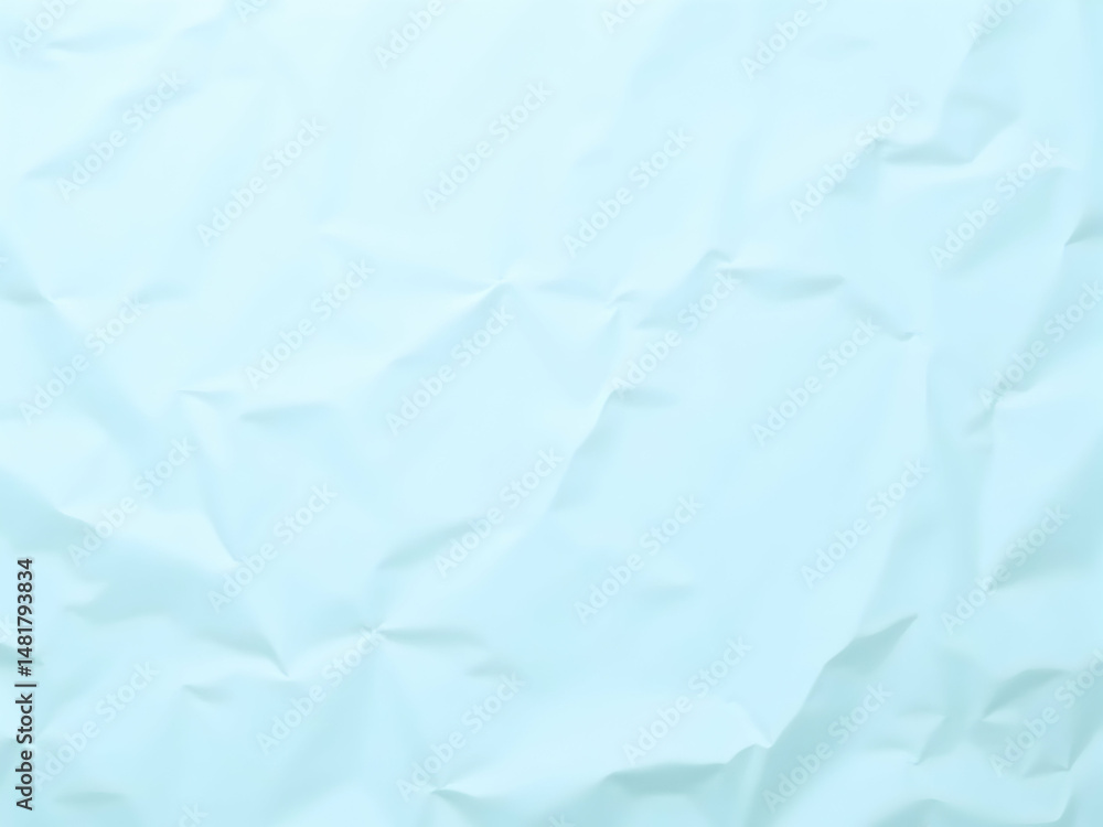 Aufkleber serene pastel blue crumpled paper texture with soft light and subtle folds for elegant backgrounds a