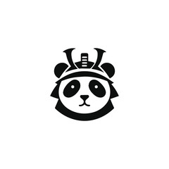 Samurai panda logo
