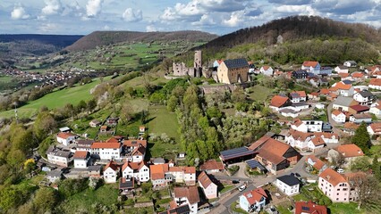 Schwarzenfels in der Rhoen