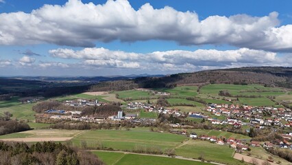 Obraz premium Motten in der Rhoen