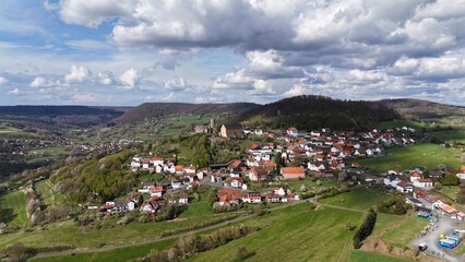 Fototapeta premium Schwarzenfels in der Rhön