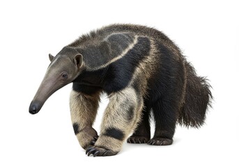 Photo of Giant Anteater Isolated on White Background