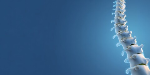 Human Spine background