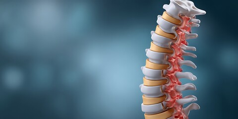 Fototapeta premium Human Spine Background