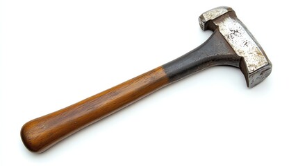 A single hammer rests on a plain white background.