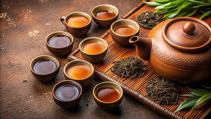 Stylish coffee art design for international coffee event with global appeal