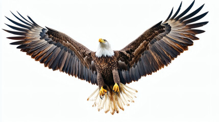 Obraz premium photography, strength, usa, color image, copy space, iowa, beak, bird, mid-air, north america, ornithology, animal, animal themes