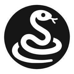 Naklejka premium Snake icon