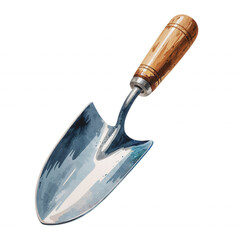 Urban gardening tool used for planting and maintaining small garden spaces in city environments during spring season