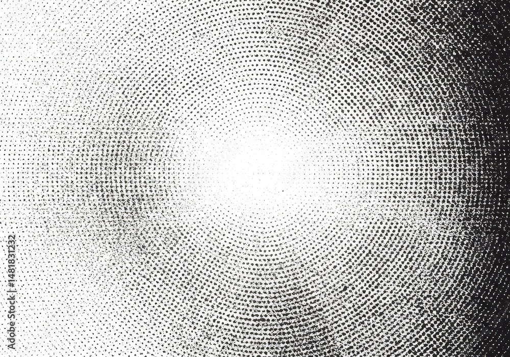 Poster abstract background black white gradient halftone dotted texture pattern