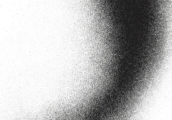 Abstract Background Black White Gradient Halftone Dots Texture Illustration