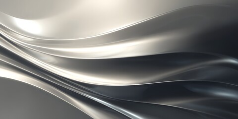 Gray abstract background with a futuristic look and metallic shades.