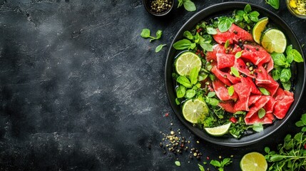 Delicious Beef Carpaccio with Lime and Basil: A Culinary Masterpiece