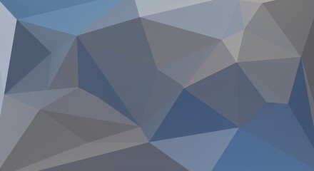Abstract Background Blue Gray Polygonal Geometric