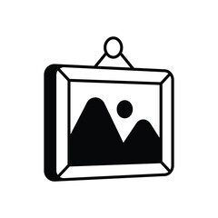 Photo Frame Vector icon