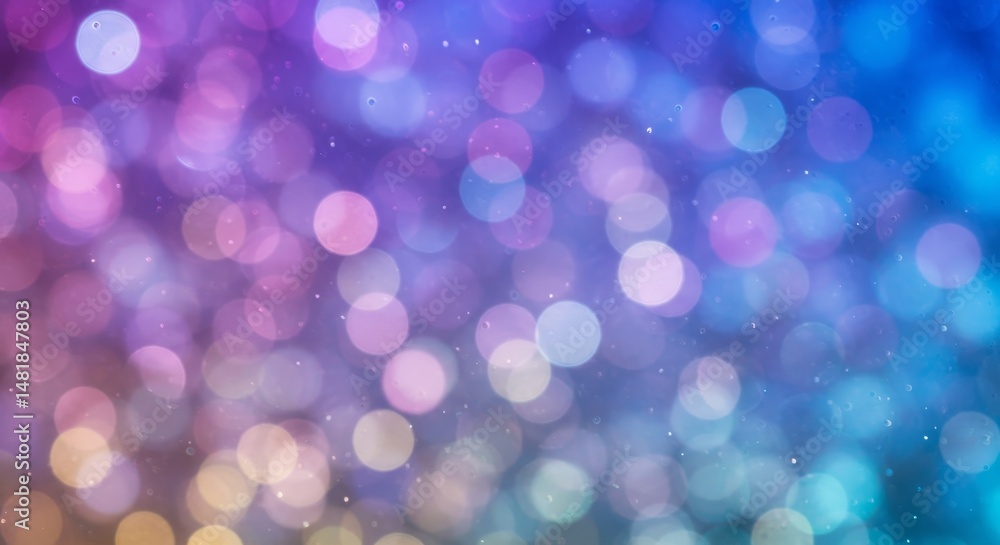 Aufkleber abstract background blurred colorful bokeh lights