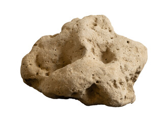 mineral stone isolated on white