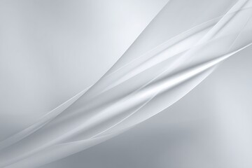 Grey abstract background with soft geometric flow and crisp edges.
