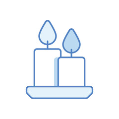 Candle Vector icon