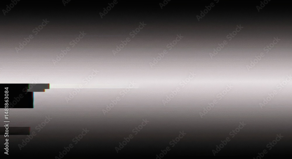 Poster abstract background digital noise glitch distortion monochrome gradient