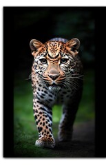 Naklejka premium portrait of a tiger