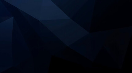 Obraz premium Dark Futuristic Geometric Abstract Background with 3D Pyramids and Sharp Triangular Shapes in Black, Modern Minimal Pattern Design, Technology-Inspired Texture with Depth and Shadow for Digital Use