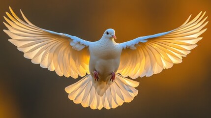 Soaring Dove of Light