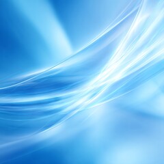 Fototapeta premium Light blue abstract background with dynamic energy patterns and crisp edges.